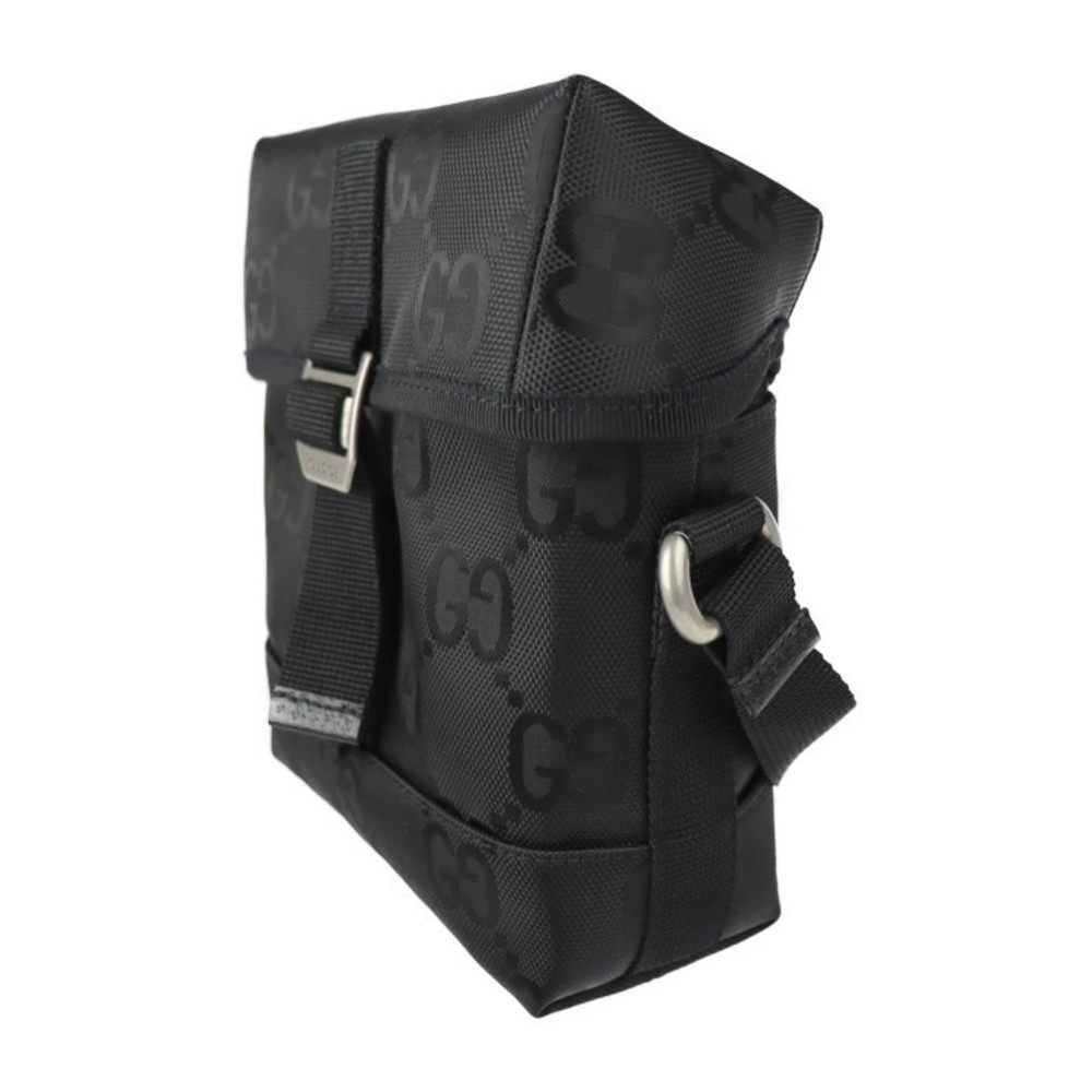 Gucci Shoulder Off Bag Grid Messenger The Black
